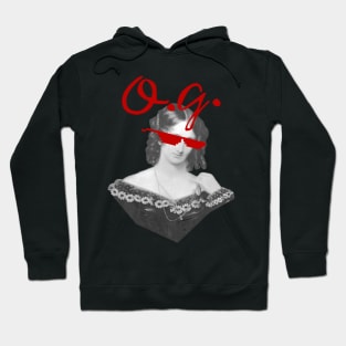 Mary Shelley, the OG--Original Goth Hoodie